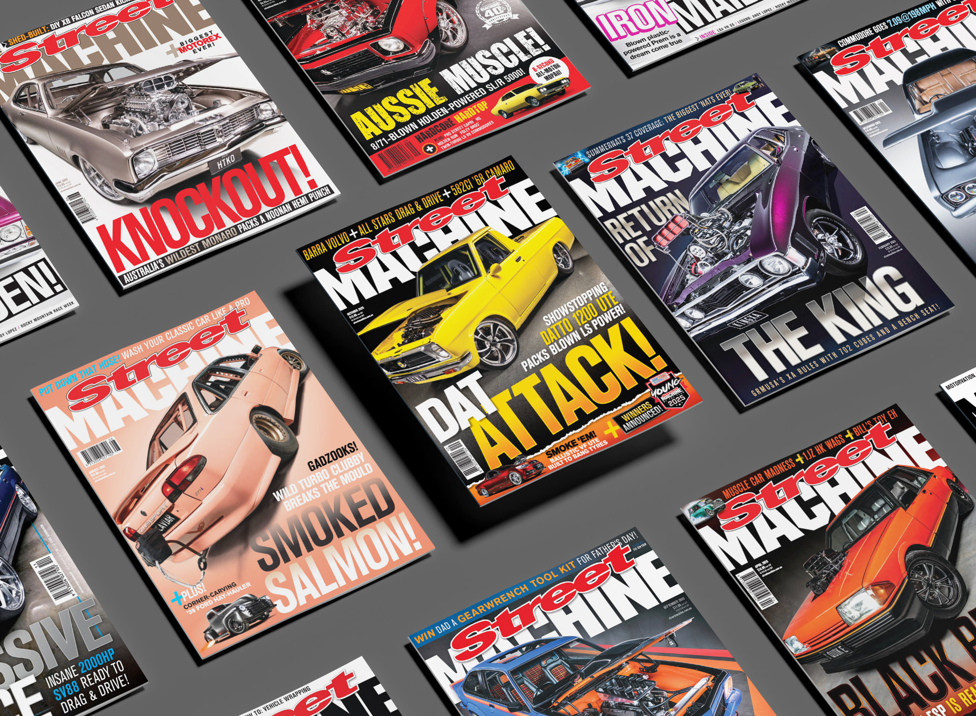 Street Machine magazine covers